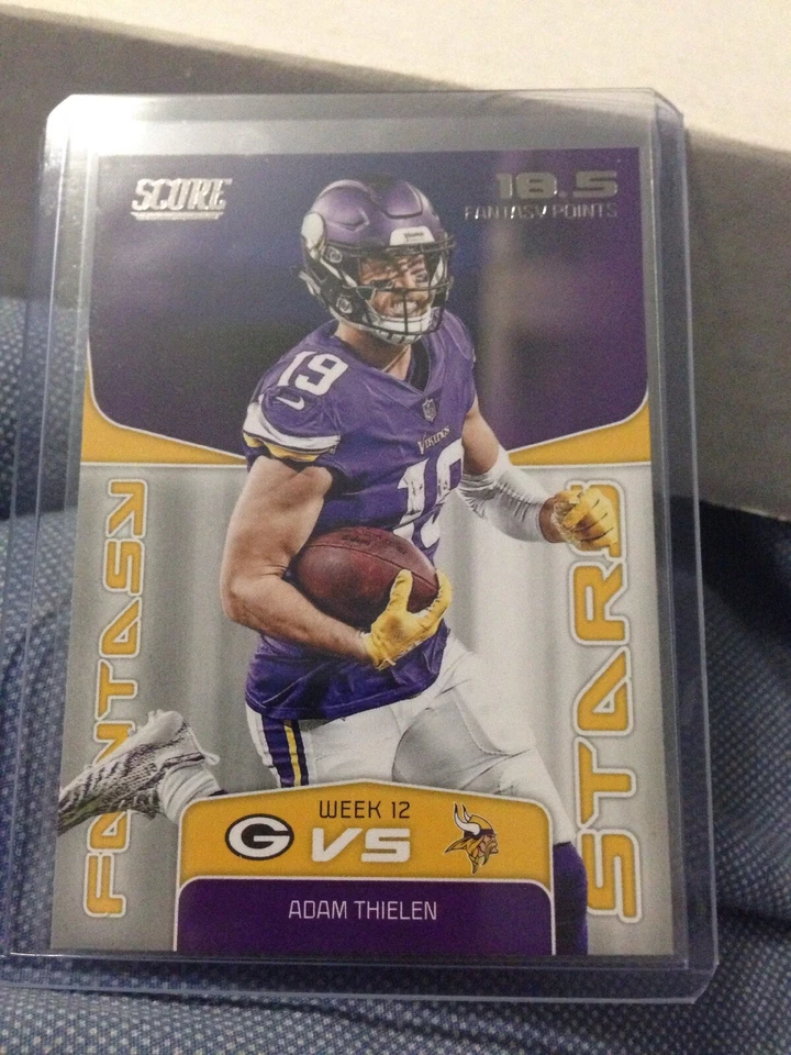 2019 Score Fantasy Stars #12 Adam Thielen - Minnesota Vikings - Image 1 of 1