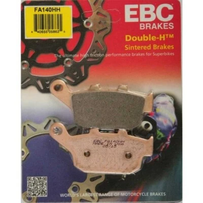 Triumph Daytona 675 2006-2012 EBC Rear Brake Pads HH Road Sintered FA140HH - Image 1 of 3