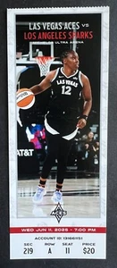 2025 WNBA Los Angeles Sparks vs Las Vegas Aces Ticket Stub 6/11/25 - Mint!!! - Picture 1 of 1