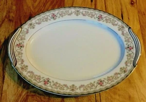 Noritake Edgewood Pattern Large Serving Platter Discontinued - Bild 1 von 4