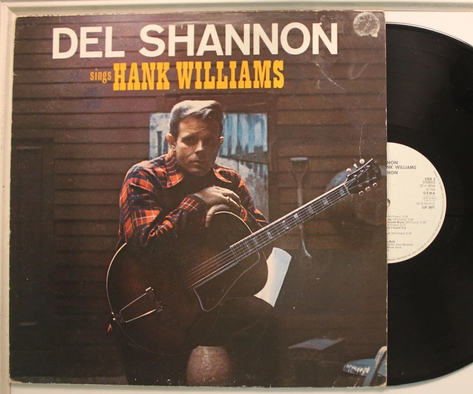 Del Shannon German Import Lp Sings Hank Williams On Line - Vg to Nm / VG - Image 1 of 1