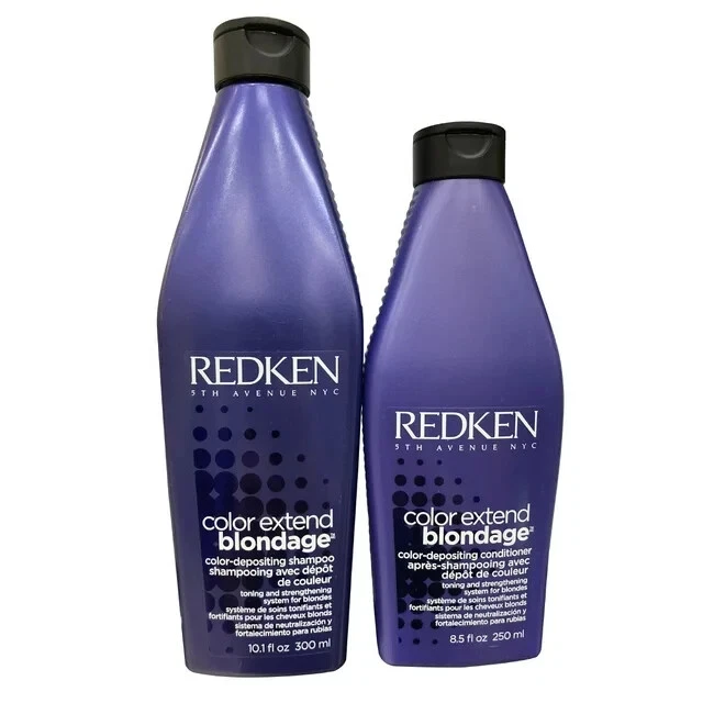 Brand New Redken Color Extend Blondage Shampoo 10.1oz & Conditioner 8.5oz DUO - Image 1 of 1