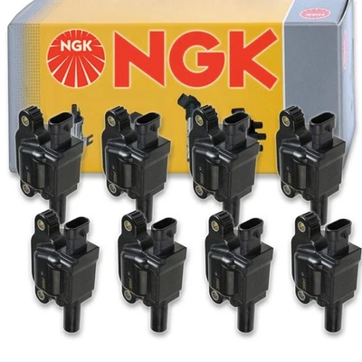 8 pcs NGK Ignition Coil for 2015-2016 GMC Yukon XL 6.2L V8 - Spark Plug Tune qw - Image 1 of 4