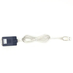 USB TO RS232 Converter DB9 BuiltIn PL2303 2Chip Male Serial Device Adapter F NEW - Afbeelding 1 van 12