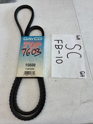 Correa de transmisión Dayco Top Cog accesorio estándar, 15600 / 11A1525 Foto 1 de 2
