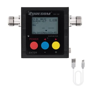 Gam3Gear SW-102S SO239 Connector Digital VHF UHF 125-525Mhz Power & SWR Meter - Picture 1 of 9