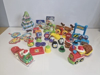 Vtech Toot Toot Drivers/Friends Christmas Advent Calendar Bundle Green/Yellow #1 - Image 1 of 4