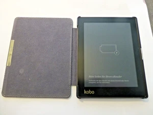 Kobo E-Book Reader in edler Lederhülle - Bild 1 von 2