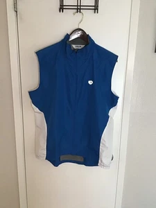 Pearl iZumi Mens Cycling Vest, Blue/gray, XL, RN 80327 - Picture 1 of 6