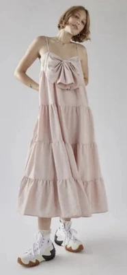 Dream Sister Jane Pink Kelsey Bow Dress Xl 16 Sold Out Sold Out - Image 1 of 4