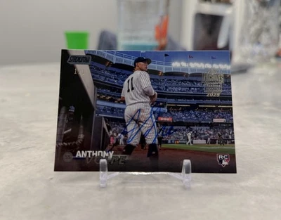 2023 Topps Stadium Club Anthony Volpe 1/1 Rookie Autograph #191 (Certified Auto) - Image 1 of 2