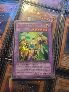 Elemental Hero Thunder Giant TLM-EN036 Ultra Rare 1st Edition - Picture 1 of 6