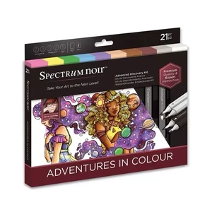 Spectrum Noir Advanced Discovery Kit - Adventures in Colour Dual Tip Art Liner - Picture 1 of 6