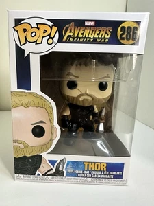 Funko Pop! Marvel Avengers Infinity War Thor #286 Vinyl Bobble-Head Figure - Picture 1 of 8
