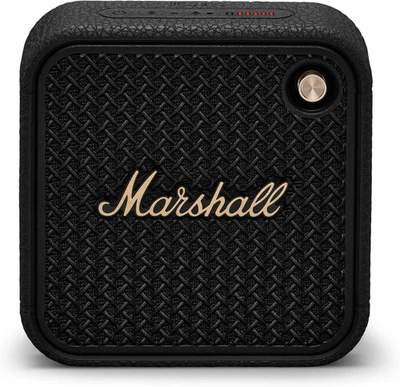 Marshall Willen II Bluetooth Lautsprecher Schwarz Messing kabellos IP67
