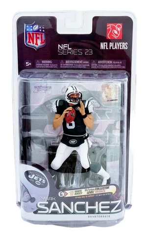 2010 MCFARLANE TOYS NEW YORK JETS  MARK SANCHEZ FOOTBALL ACTION FIGURE Cover