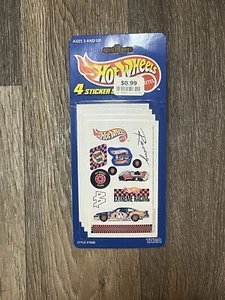 Hot Wheels Party Favors 4 Stickers 1997. Tara. Mattel. Vintage - Picture 1 of 1