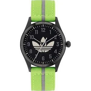 Mens Wristwatch ADIDAS STREET CODE FOUR AOSY23040 Fabric Green OFFICIAL - Picture 1 of 3