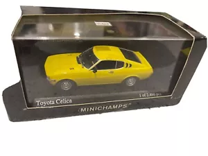 Toyota Celica 1975 amarillo 1:43 minichamps 400 166470 - Imagen 1 de 8