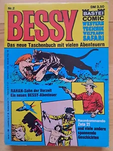 Bessy Nr.2 - TOP Z0-1 COMIC-TASCHENBUCH BASTEI mit Schwarzer Wolf, Rahan... - Bild 1 von 3