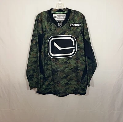 Reebok Vancouver Canucks Digital Cano Practice Jersey Size Small - Image 1 of 4