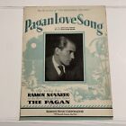 1929 "Poganin" Arkusz filmowy Muzyka "Pogańska pieśń miłosna" Ramon Novarro