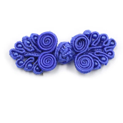 5 Pairs Ethnic Chinese Frog Fasteners Closure Button Knots for DIY Tang Suit - Image 1 of 4