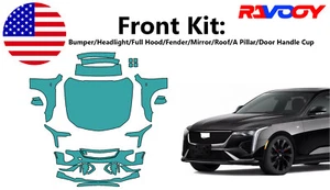 For Cadillac CT4 Sport V 20-25 Front Paint Protection Film PreCut PPF Kit - Picture 1 of 7