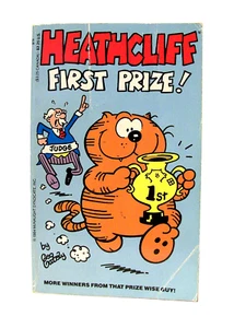 Heathcliff "FIRST PRIZE!" paperback by George Gately (1987, Charter Books) Humor - Imagen 1 de 2