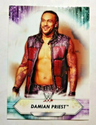 2021 Topps WWE #104 Damian Priest wrestling card - Image 1 of 2