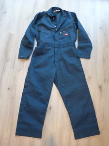 Tuta da lavoro Dickies vintage anni 90 tuta meccanica taglia 38 REG blu usata in ottime condizioni - Foto 1 di 21