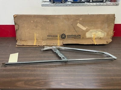 1964  MOPAR B BODY SAVOY POLARA PLYMOUTH FURY LH VENT WINDOW FRAME NOS MOPAR 223 - Image 1 of 4