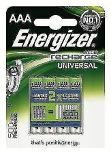 Energizer Universal AAA Rechargeable Battery 500mAh - Pack of 4