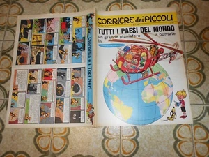 CORRIERE DEI PICCOLI NR 11 1966 COMPLETO E CON INSERTO CORRIERINO SCUOLA - Picture 1 of 2
