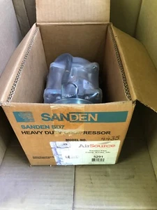 Sanden - A/C Compressor w/Clutch (NEW) (4435) (AirSource 5291) - Picture 1 of 4
