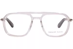 Nuevo Philipp Plein VPP 018M 0880 Marco de Plástico Cristal Lente Transparente Anteojos - Imagen 1 de 6