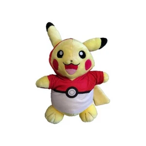 Build A Bear Pikachu Pokeball Hoodie Talking Original Pokemon 16" BAB Plush - Bild 1 von 13