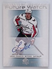 2022-23 SP Authentic Retro Auto Future Lucas Johansen #RFWA-LJ 583/699
