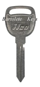 Replacement Car Key Blank For Chevrolet Hummer Cadillac Oldsmobile Saturn Isuzu - Picture 1 of 7