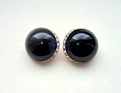 PIERRE LANG Ohrringe Ohrclips GO Emaille ZI Ohrschmuck*PL* - Bild 1 von 4