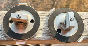 Original  Studer C37 AEG-Din adapters for bobbies tapes - Zdjęcie 1 z 2