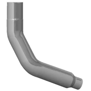 Codo de escape cromado de 7-5 pulgadas reemplaza K180-18616CP para Kenworth Aerocab - Imagen 1 de 1