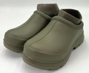 UGG Tasman X Rain Boot Women's Size 10 Olive Green NIB - Picture 1 of 11