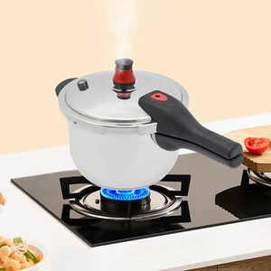 3.69 Quart Pressure Cooker Pressure Canner Air Valve Stovetop Canning Cooker Pot - Picture 1 of 17