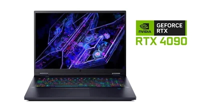 Portátil para juegos Acer Predator Helios 18" Intel i9 32 GB 1 TB RTX 4090 reacondicionado Foto 1 de 4