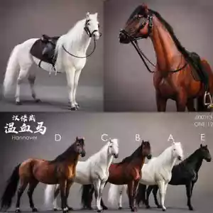 JXK 1/12 tedesco Hannover cavallo animale modello GK figura giocattoli adulti bambini regalo di Natale - Foto 1 di 6