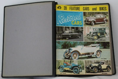 Restored Cars Australia Magazine 12 EARLY Issues: No. 4+ Leatherette Binder Auto - Image 1 of 4