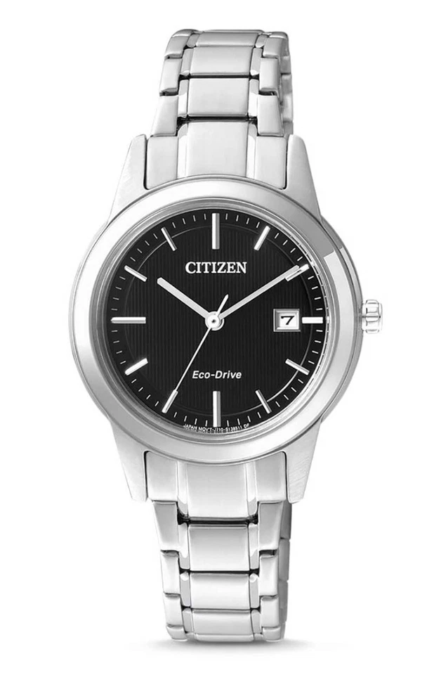 Orologio Da Donna Citizen FE1081-59E ECO-Drive Solare Ø29,5mm Nero/Argento - Immagine 1 di 1
