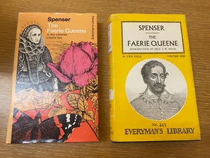 The Faerie Queene by Spenser Vol. 1  1966 Vol. 2 1969 (Everyman's Library) - Picture 1 of 6