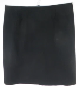 NEW CALVIN KLEIN Womens Polyester Rayon Career Straight Pencil Skirt Black 18W - Picture 1 of 14